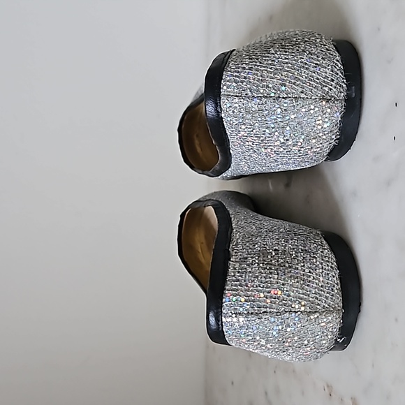 FRENCH SOLE: rainbow glitter flats - Picture 4 of 5